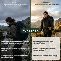 PURETREK - Le bidet de trek Leave No Trace