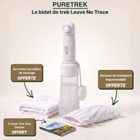 PURETREK - Le bidet de trek Leave No Trace