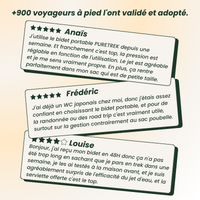 PURETREK - Le bidet de trek Leave No Trace