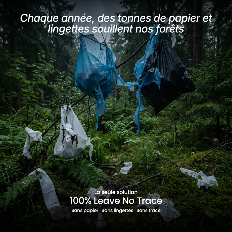 PURETREK - Le bidet de trek Leave No Trace